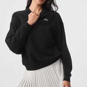 alo acolade crew neck sweatshirt